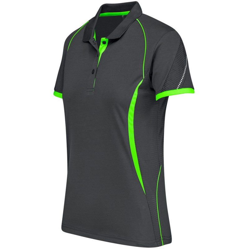 Ladies Razor Golf Shirt- Black