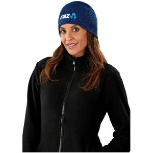 New Hampshire Melange Acrylic Beanie- Blue