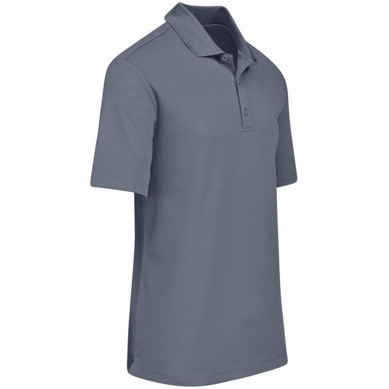 Mens Edge Golf Shirt- Black