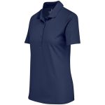 Ladies Edge Golf Shirt- Black