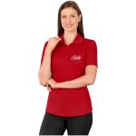 Ladies Edge Golf Shirt- Black