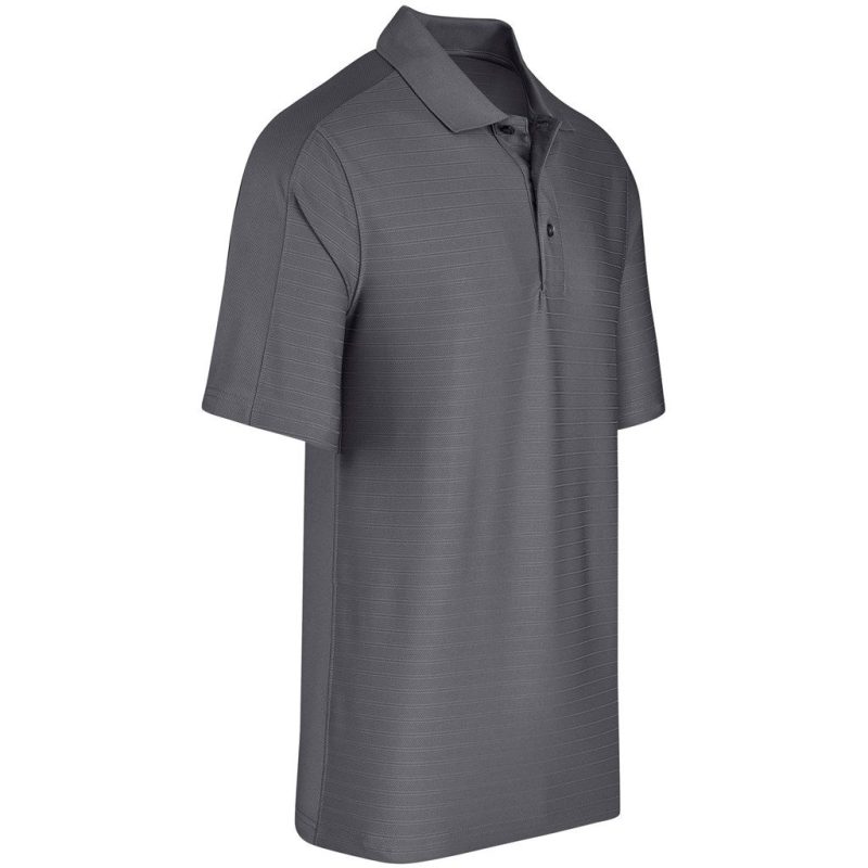 Mens Oakland Hills Golf Shirt- Black