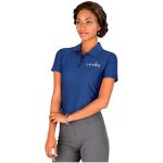 Ladies Oakland Hills Golf Shirt- Black