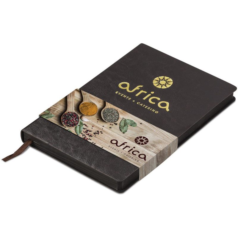 Renaissance A5 Soft Cover Notebook- Black