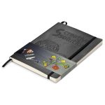 Newport Maxi Soft Cover Notebook- Black