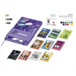 Omega A5 Hard Cover Notebook- Black