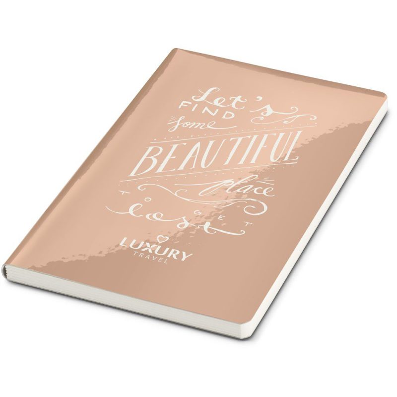 Reflections A5 Soft Cover Notebook Reflections A5 Soft Cover Notebook- Gold