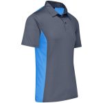 Mens Glendower Golf Shirt- Aqua