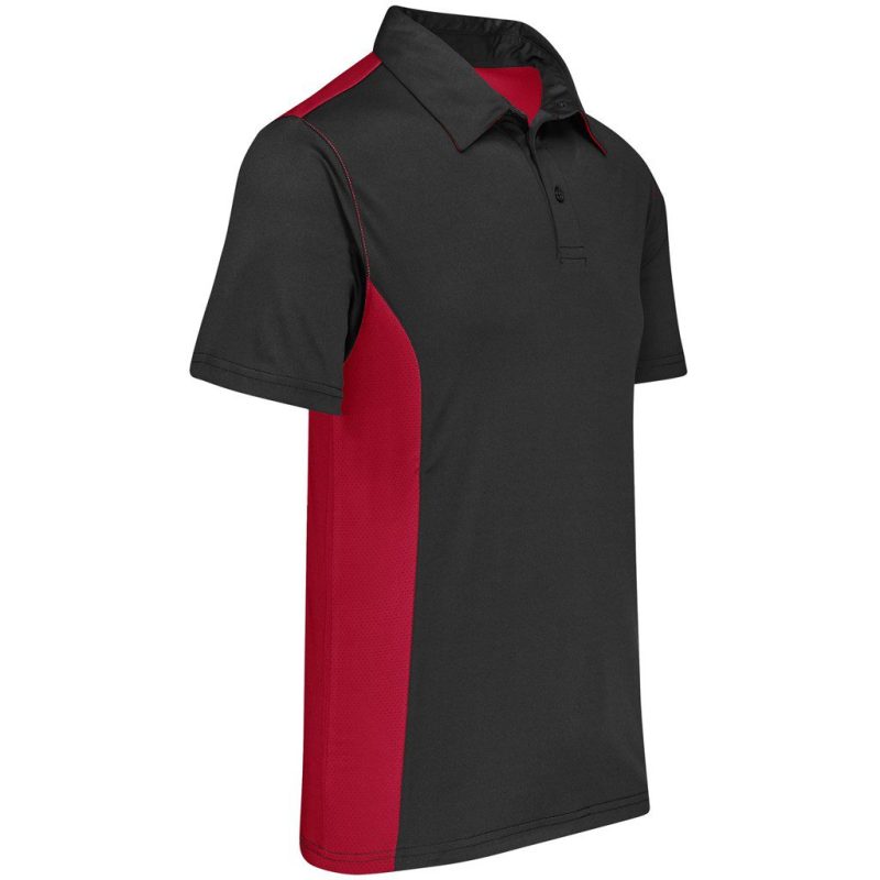 Mens Glendower Golf Shirt- Aqua