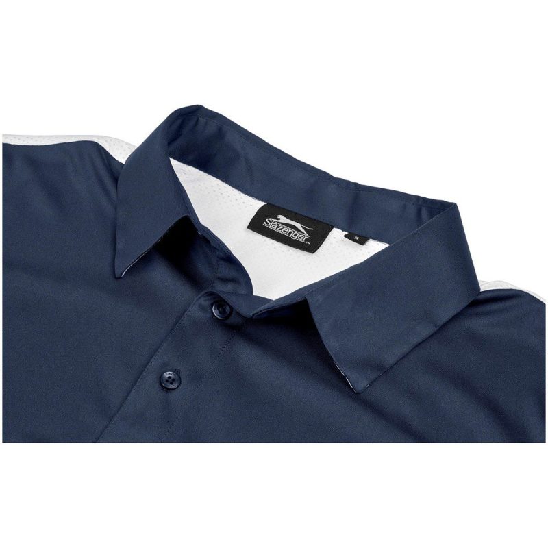 Mens Glendower Golf Shirt- Aqua