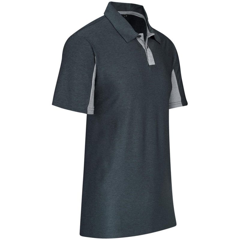 Mens Dorado Golf Shirt- Black