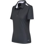 Ladies Simola Golf Shirt- Charcoal