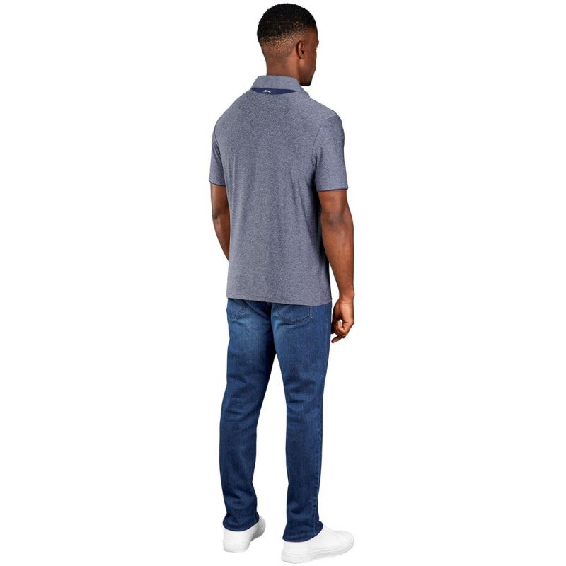 Mens Cypress Golf Shirt- Charcoal