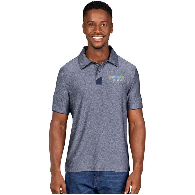 Mens Cypress Golf Shirt- Charcoal