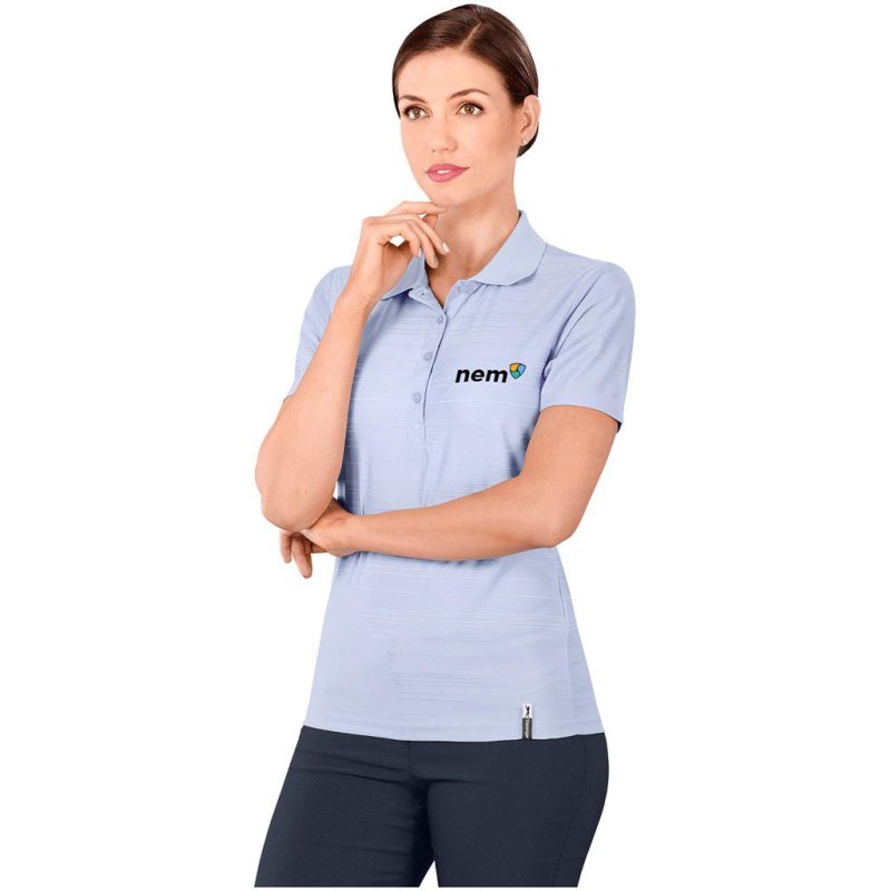 Ladies Viceroy Golf Shirt- Black