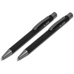 Omega Ball Pen & Pencil Set- Black
