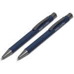 Omega Ball Pen & Pencil Set- Black