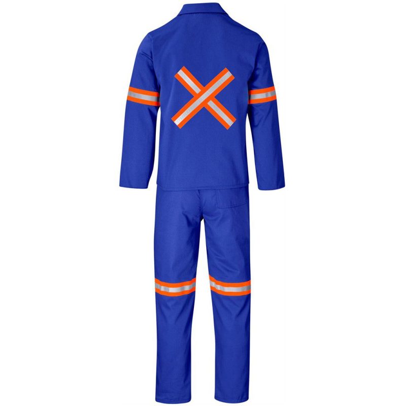 Trade Polycotton Conti - Suit Reflective Arms