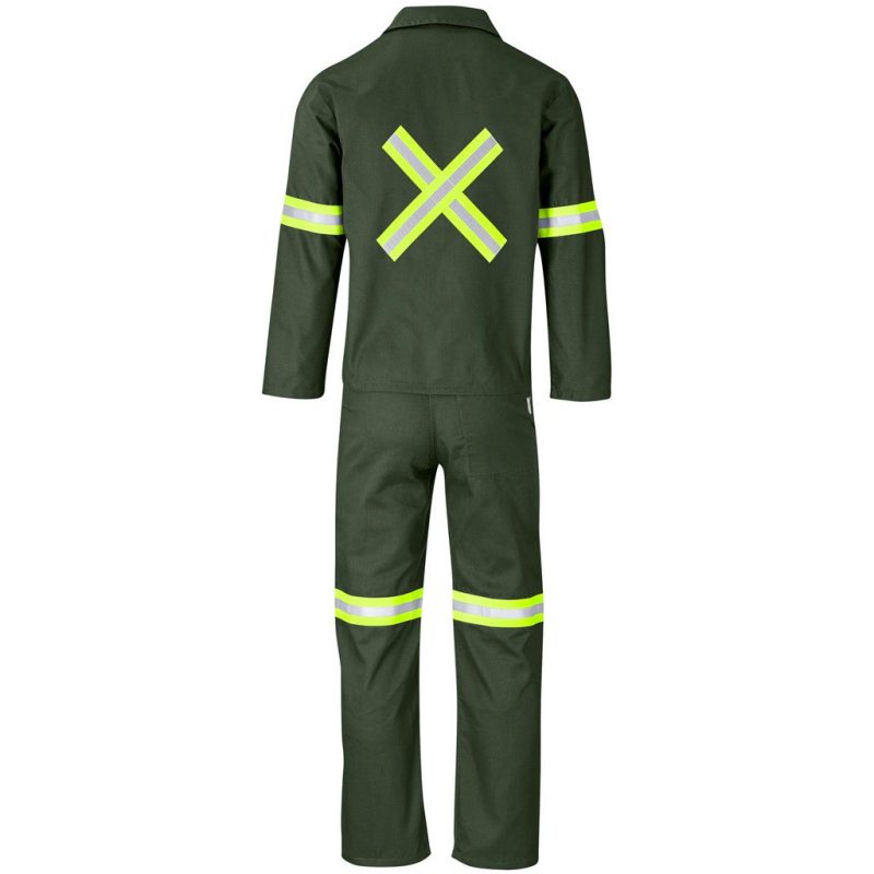 Acid Resistant Polycotton Conti Suit - Reflective Arm