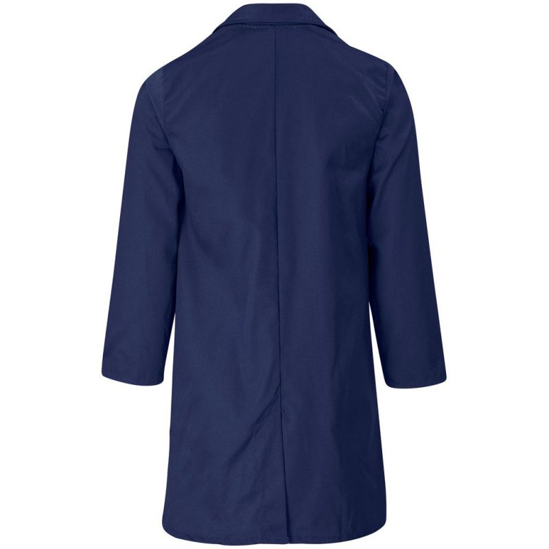 Prime Polycotton Dust Coat- Black