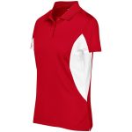 Ladies Championship Golf Shirt- Black With Red