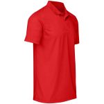 Mens Distinct Golf Shirt- Black