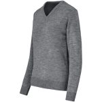 Ladies Heavyweight Ecuador V-Neck Jersey- Black