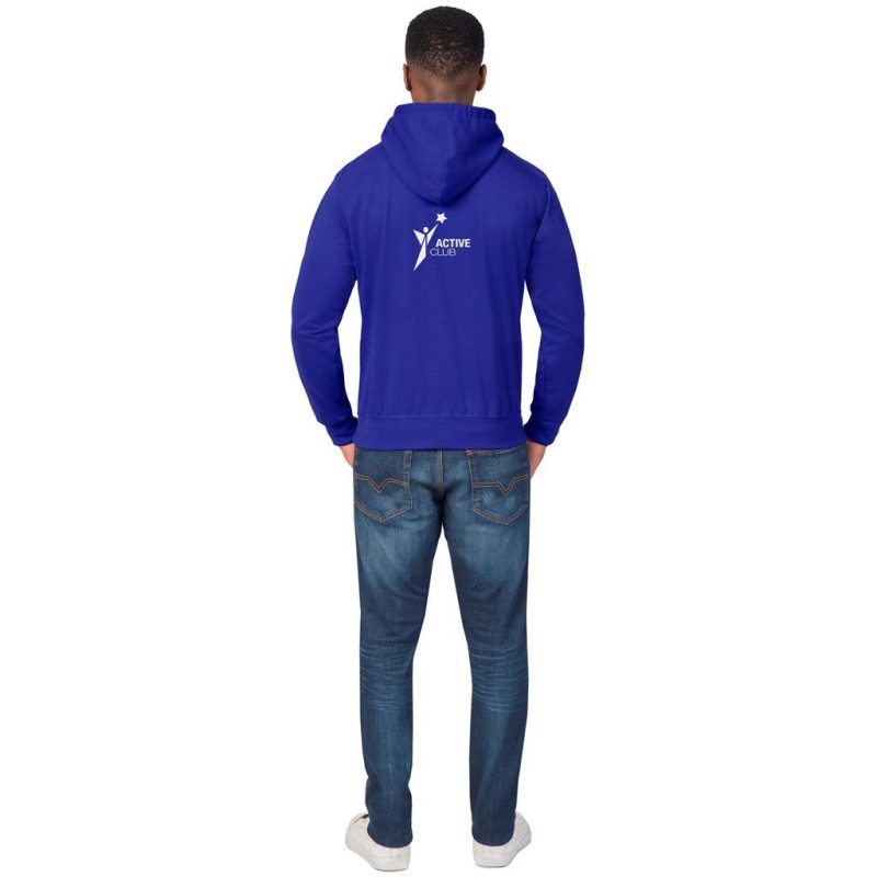 Mens Essential Hooded Sweater- Black