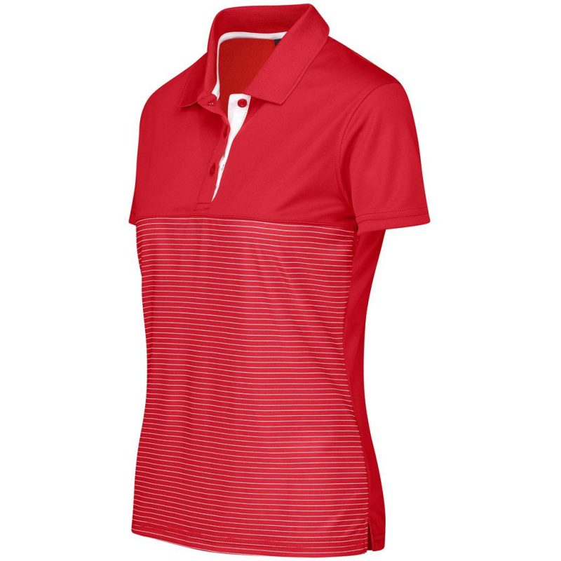 Ladies Maestro Golf Shirt- Black