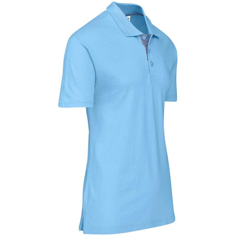 Mens New York Golf Shirt- Black