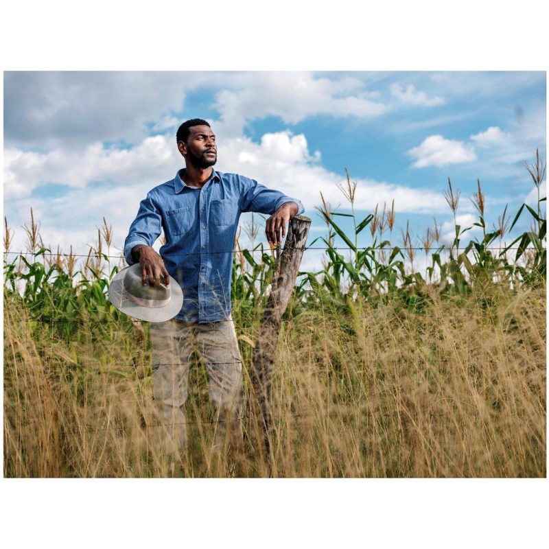 Mens Long Sleeve Eastwood Shirt- Blue