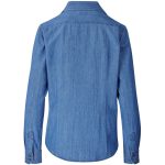 Ladies Long Sleeve Eastwood Shirt- Blue