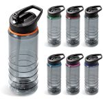 Nautica Plastic Water Bottle - 750ml- Black