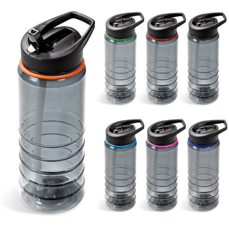 Nautica Plastic Water Bottle - 750ml- Black