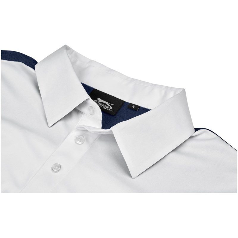 Mens Glendower Golf Shirt- Aqua