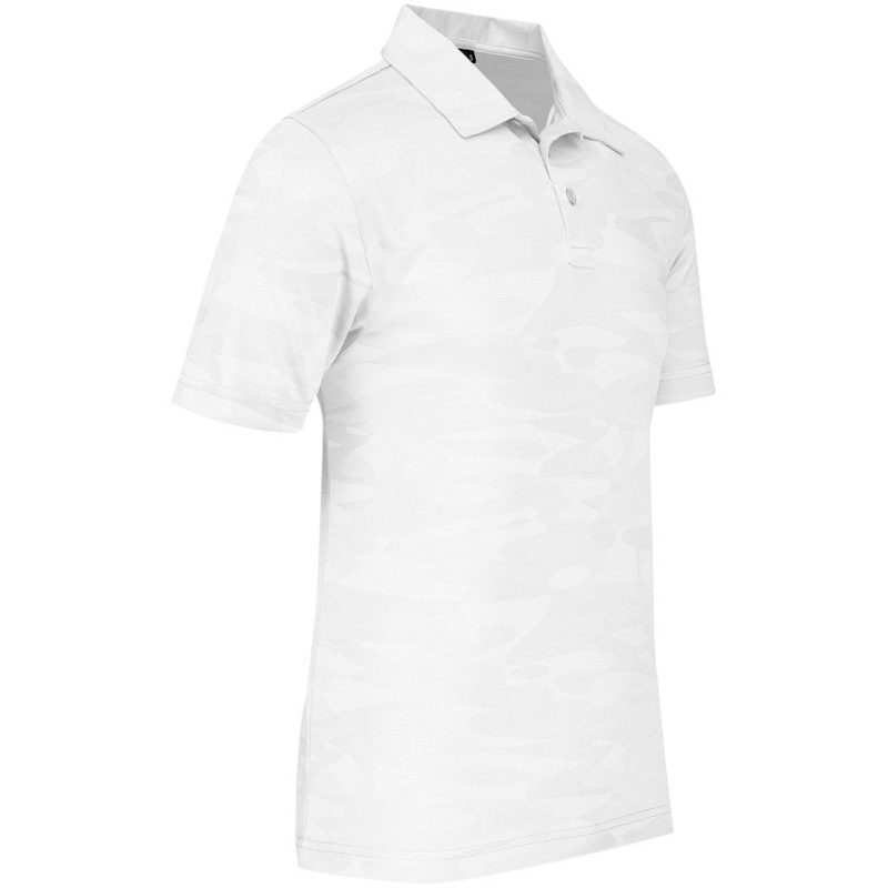 Mens Volition Golf Shirt- Grey