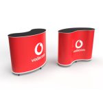 curved Point of Sale Table