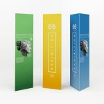 Printed Info Display Totem