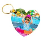 Heart Shaped Photo Keyrings