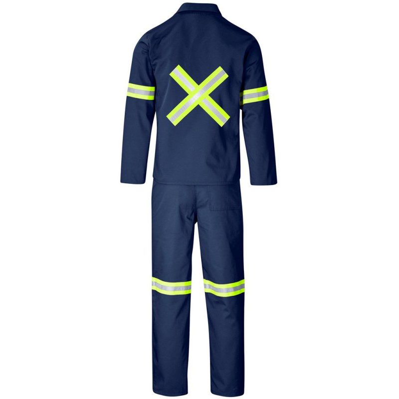 Trade Polycotton Conti Suit - Reflective Arms