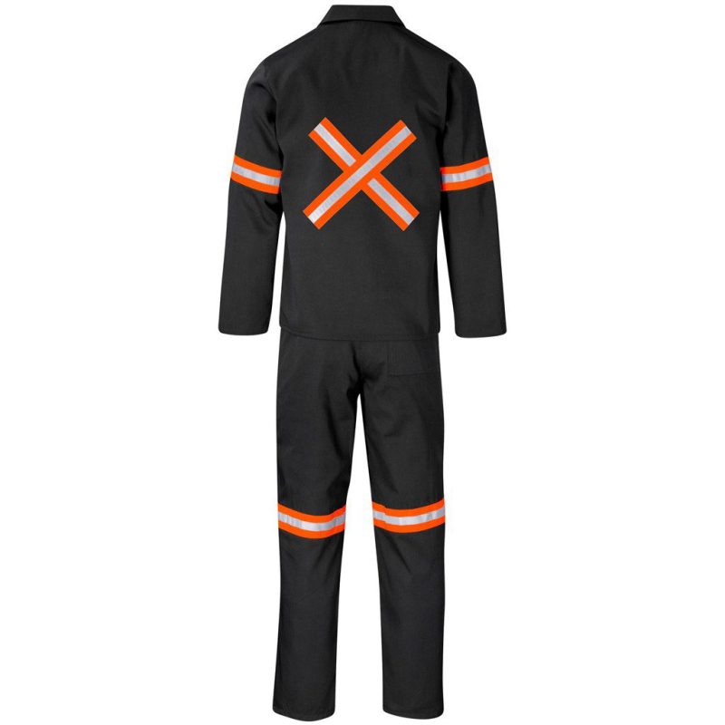 Trade Polycotton Conti - Suit Reflective Arms