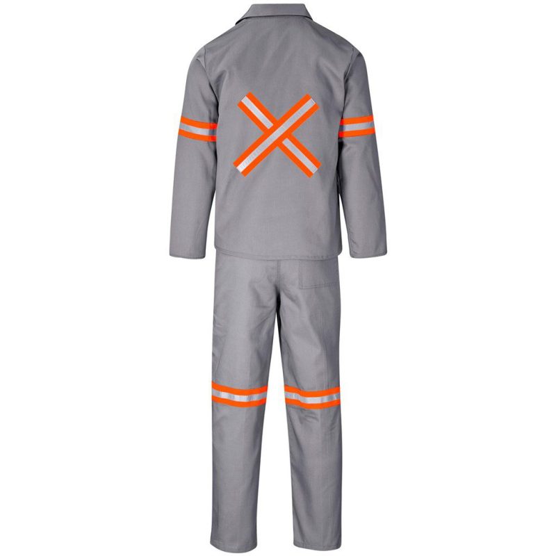 Trade Polycotton Conti - Suit Reflective Arms