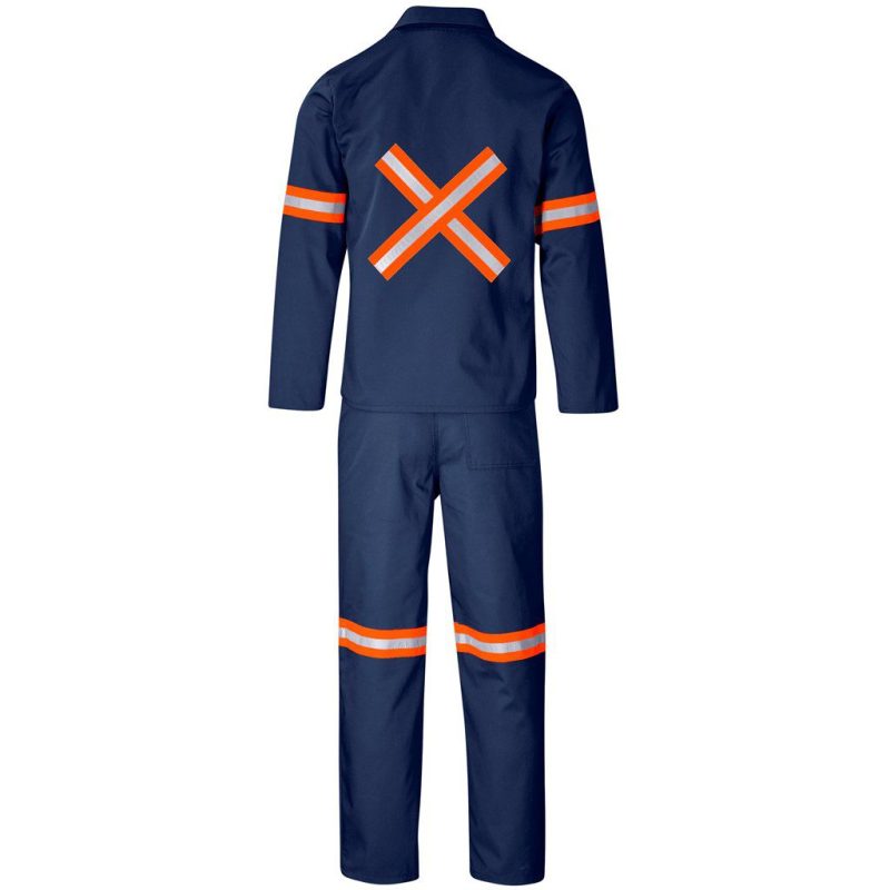 Trade Polycotton Conti - Suit Reflective Arms