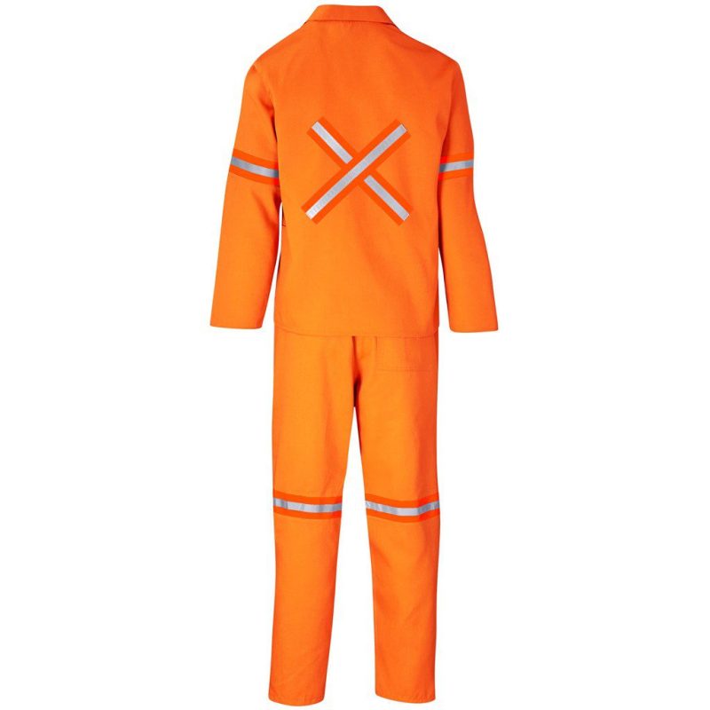 Trade Polycotton Conti - Suit Reflective Arms