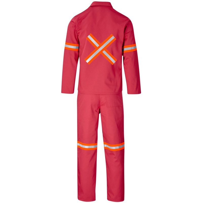 Trade Polycotton Conti - Suit Reflective Arms