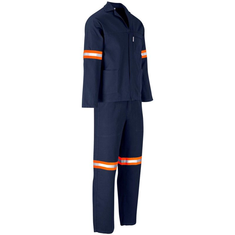 Technician 100% Cotton Conti Suit - Reflective Arms