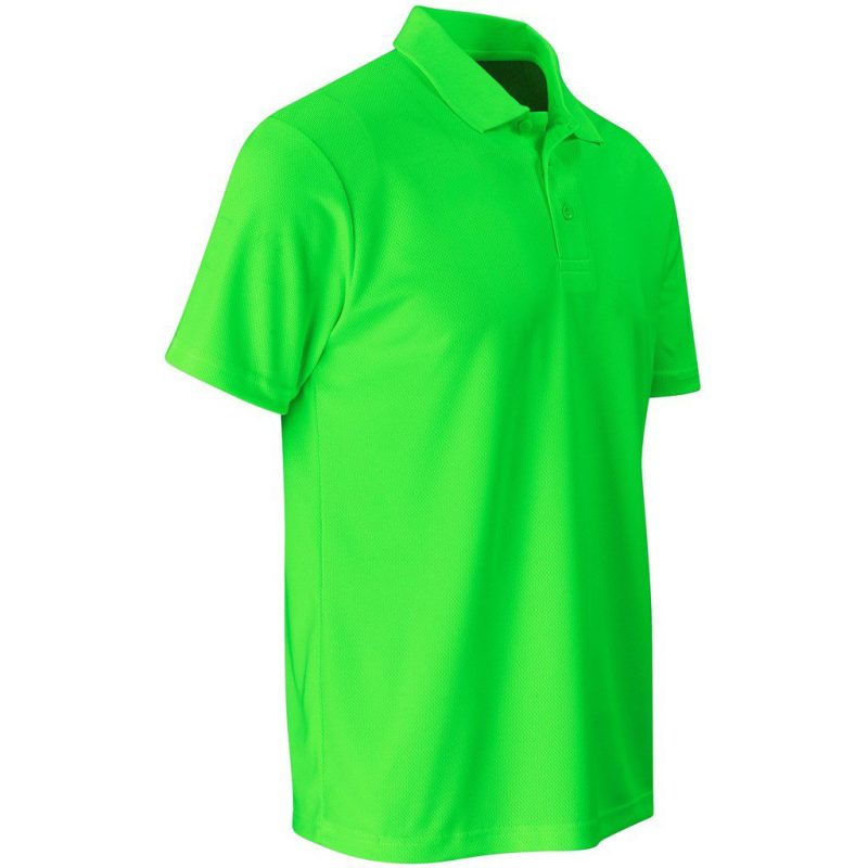 Sector Hi-Viz Golf Shirt- Lime