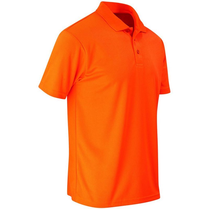 Sector Hi-Viz Golf Shirt- Lime