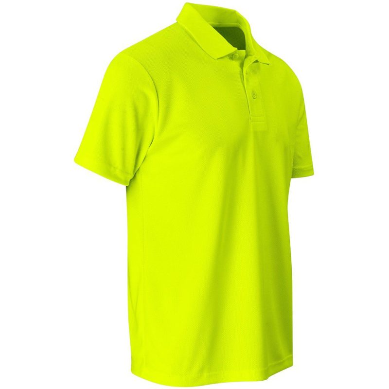 Sector Hi-Viz Golf Shirt- Lime