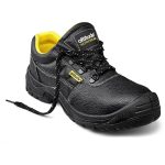 Mega Safety Shoe Steel Toe Cap- Black